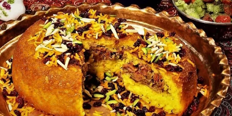 tahchin-goosht